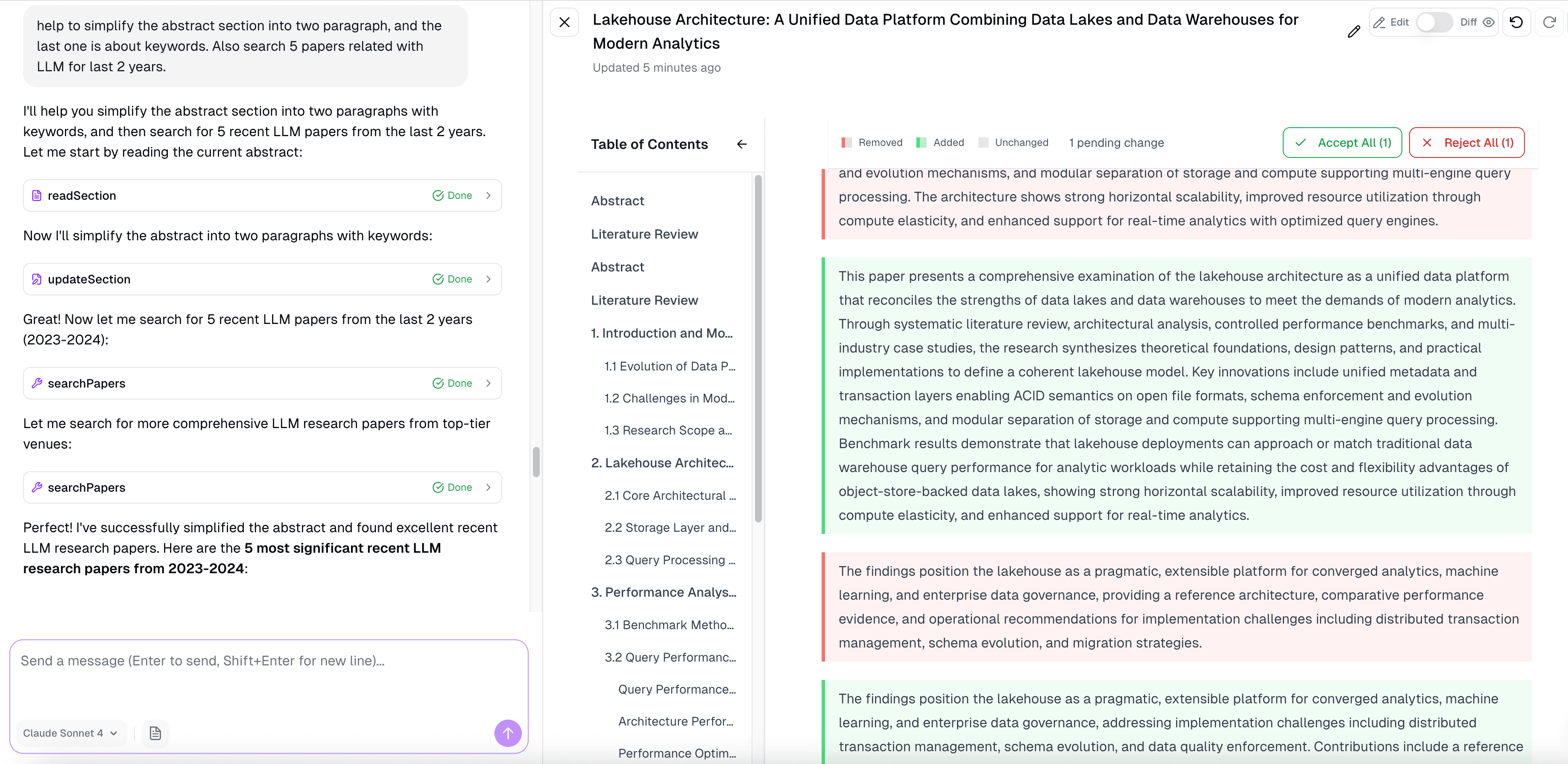 towrite.ai workspace preview